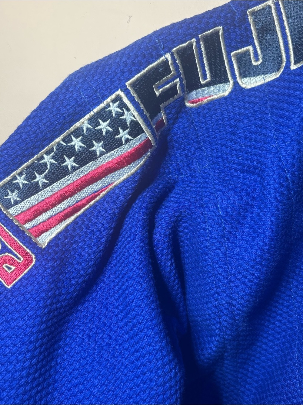 Fuji USA Judo Gi Jacket Blue Size 3.5 Martial Arts Uniform - Picture 4 of 12